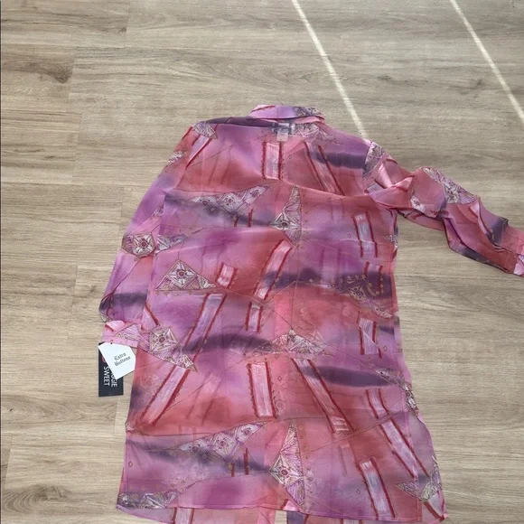 Maggie Sweet Pink and Purple Women's Dress - Picture 6 of 6